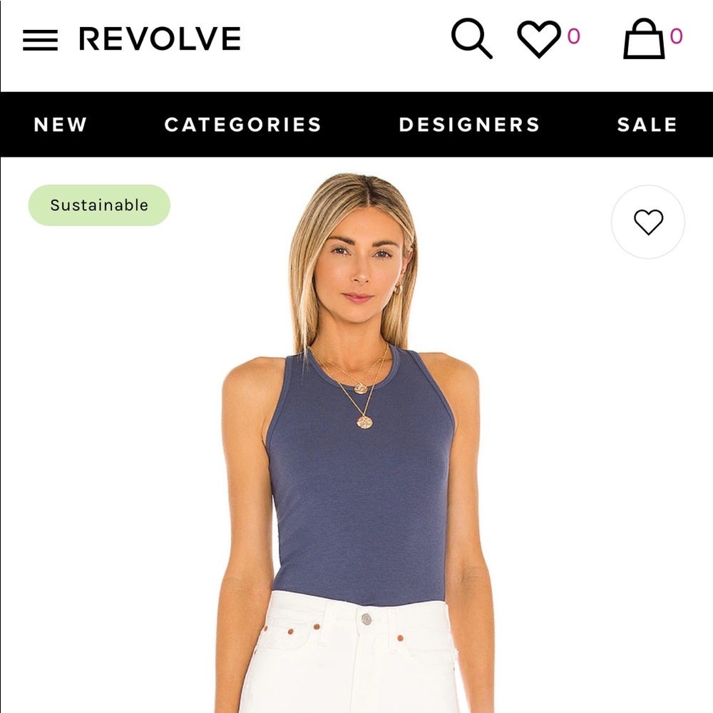 COPY - Revolve Luxury Rib Tank